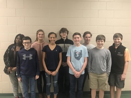 7th Grade Honor Roll 2nd 9 Weeks