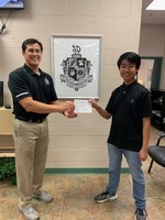 Jayson Lin Receives Letter of Commendation