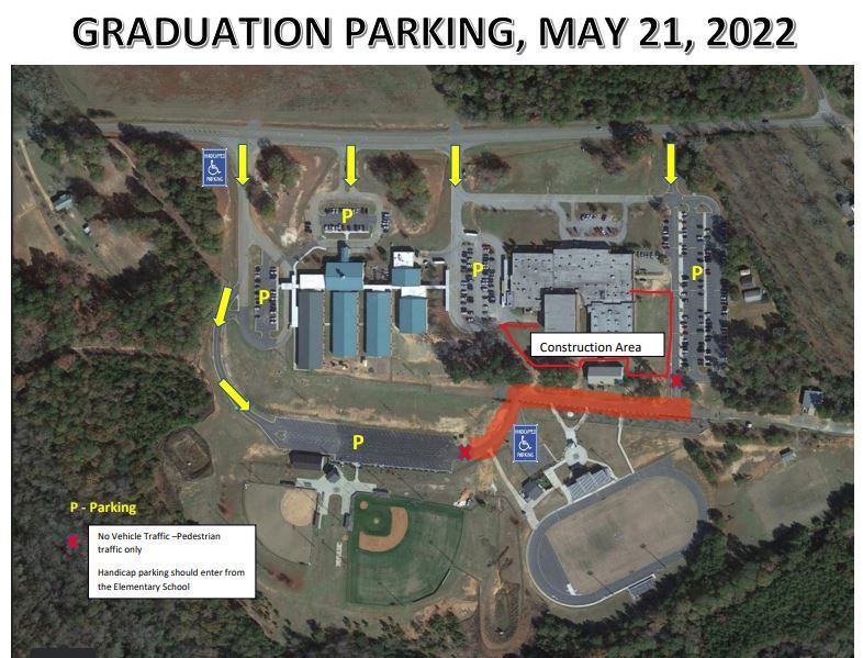 Graduation Parking 2022